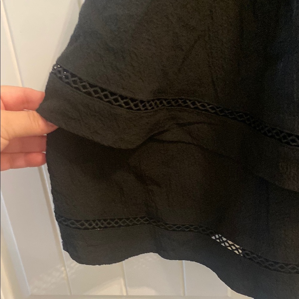 Kittenish x Flag & Anthem Black Tiered Dress, L NWT - Picture 3 of 5